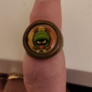 Rare Vintage Marvin The Martian Ring
